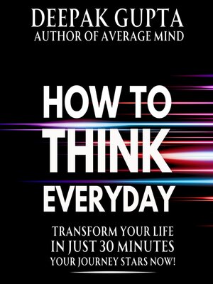 cover image of How to Think Everyday